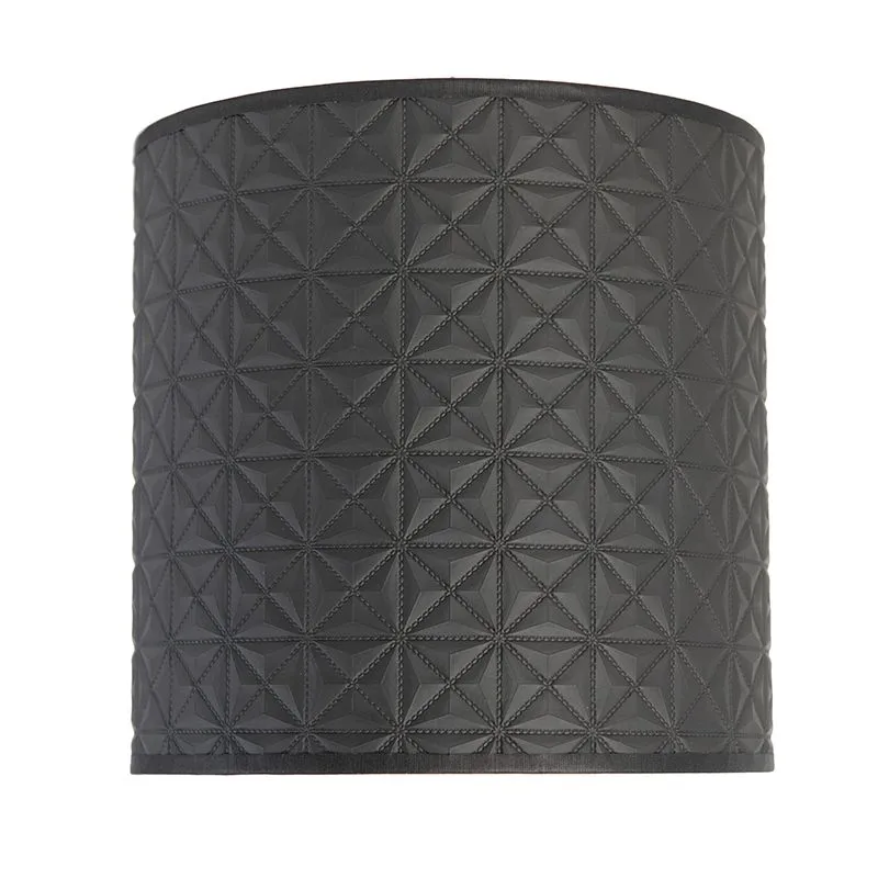 Abat-jour 20/20/20 noir- or triangle