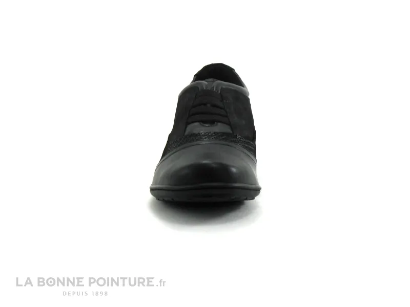 Achat chaussures Geo Reino Femme Chaussure basse / Derby, vente Geo Reino INBABE Noir - Argent - Chaussure basse Femme
