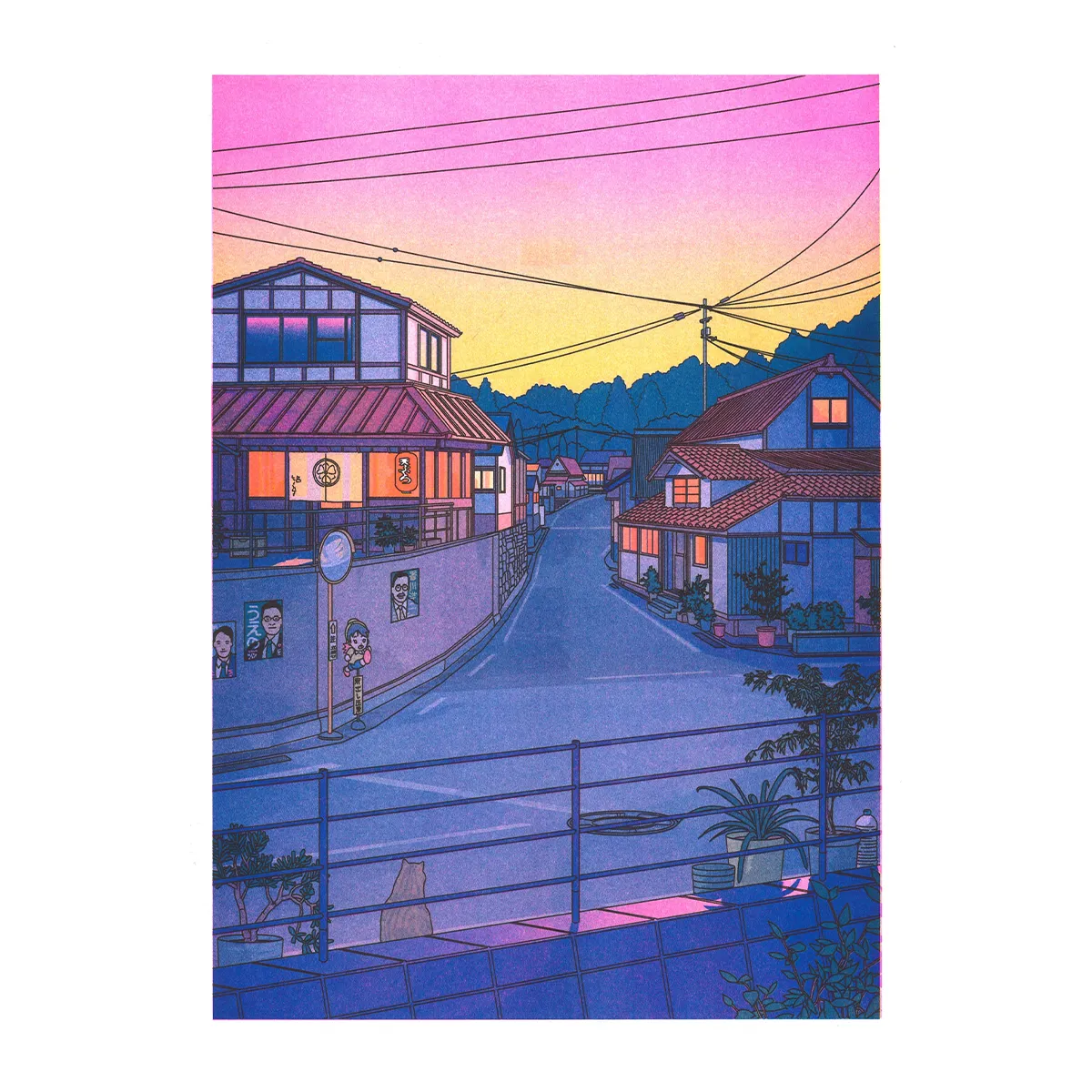 Affiche Nowhere In Japan - Liam Cobb