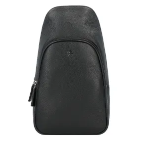 AIGNER Sac à bandoulière Diego en cuir 33 cm