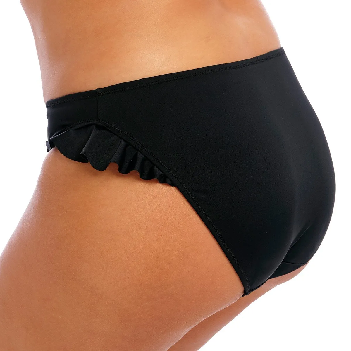 Bas de maillot de bain grande taille Plain sailing noir Elomi Swim