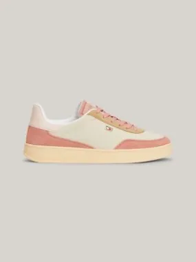 Baskets Heritage colour-block en daim | BEIGE | Tommy Hilfiger