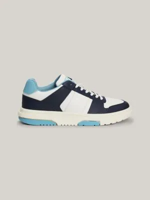 Baskets The Brooklyn colour-block en cuir | Bleu | Tommy Hilfiger