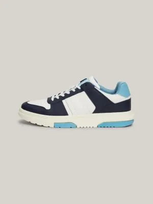 Baskets The Brooklyn colour-block en cuir | Bleu | Tommy Hilfiger