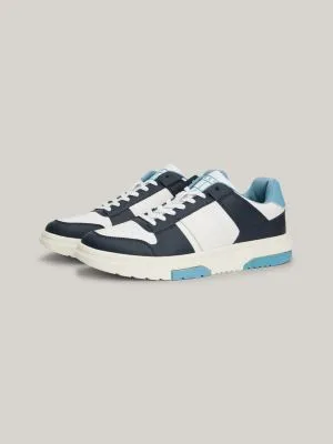 Baskets The Brooklyn colour-block en cuir | Bleu | Tommy Hilfiger