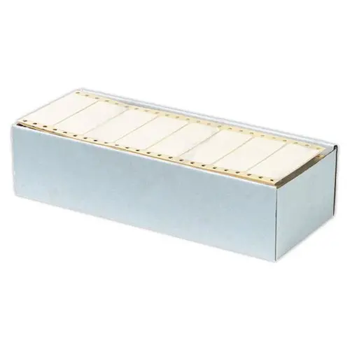 boîte de 2 000 étiquettes blanches pour imprimante à impact AVERY 125x74,2mm