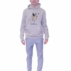 BONMOMENT Cruiser Race desert dust hoodie - SPORT AVENTURE