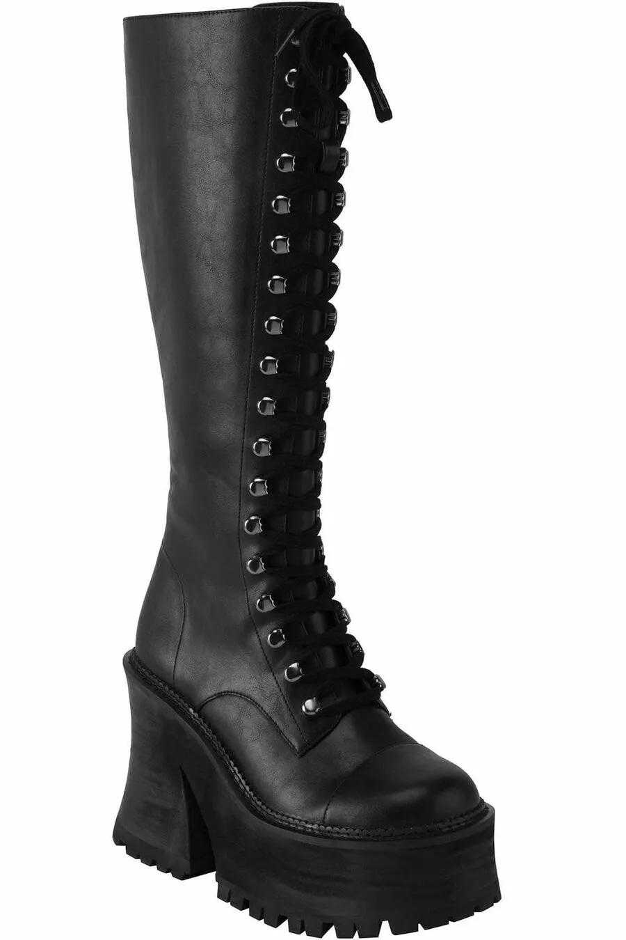Bottes gothiques à semelles compensées KILLSTAR 'storm'