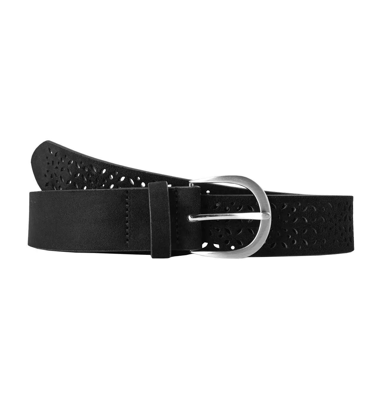 Ceinture ajourée Femme - Noir