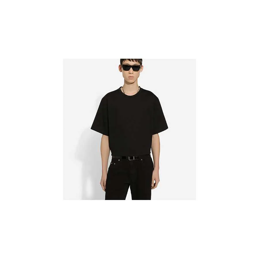 Ceinture En Cuir De Veau Verni Noire Dolce & Gabbana Homme | Toulouse