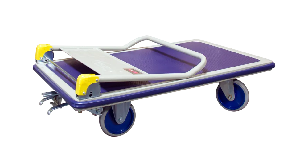 Chariot Prestar 500 kg équipé de 2 roues à frein 