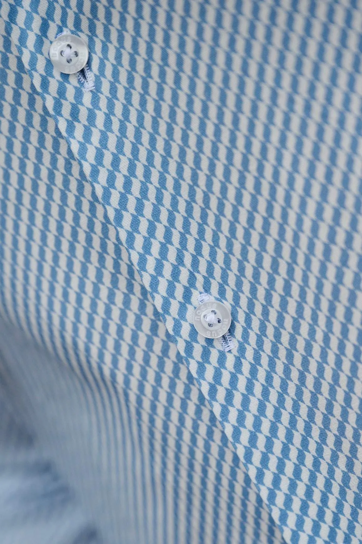 Chemise Bleue Grisée