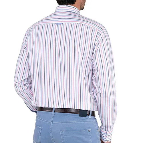 Chemise rayures Oxford