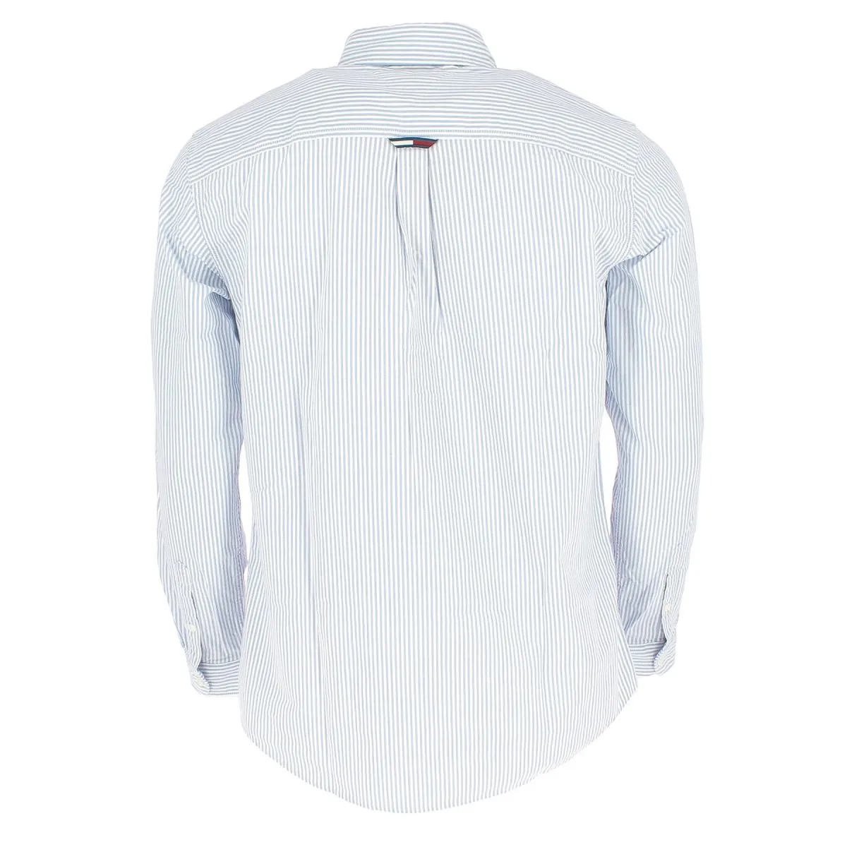 CHEMISE TOMMY HILFIGER RAYEE BLANC BLEU 39.90€ - Matière noble