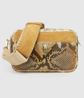 CLARIS VIROT Partager  Sac Lily Python Desert  