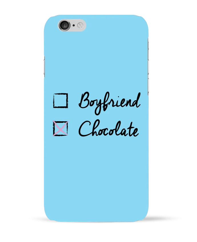 Coque iPhone 6 Boyfriend Chocolate par tunetoo