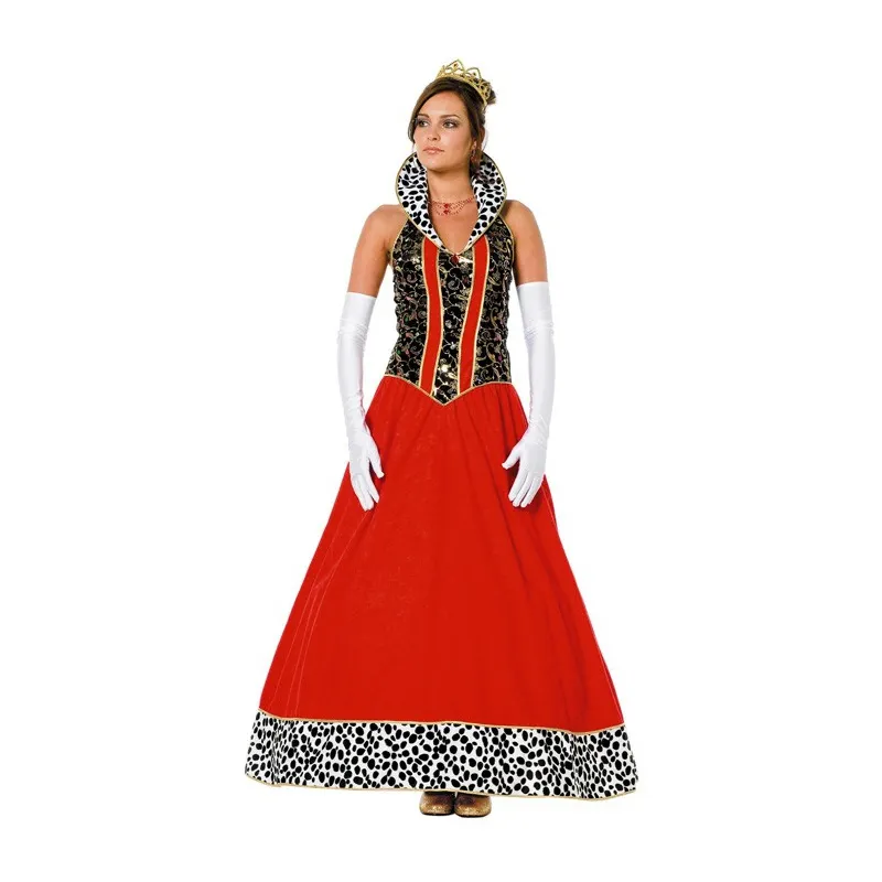 Déguisement reine de coeur femme luxe - Magie du Déguisement - Princes et princesses