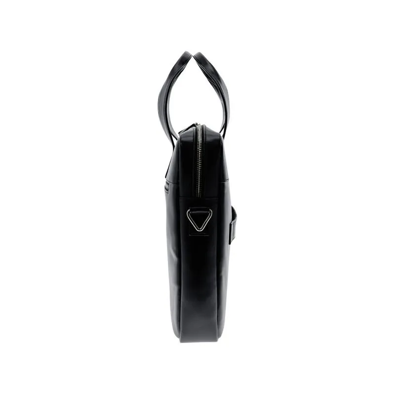 Exacompta Exactive - Sacoche pour ordinateur portable 15,6" - cuir noir
