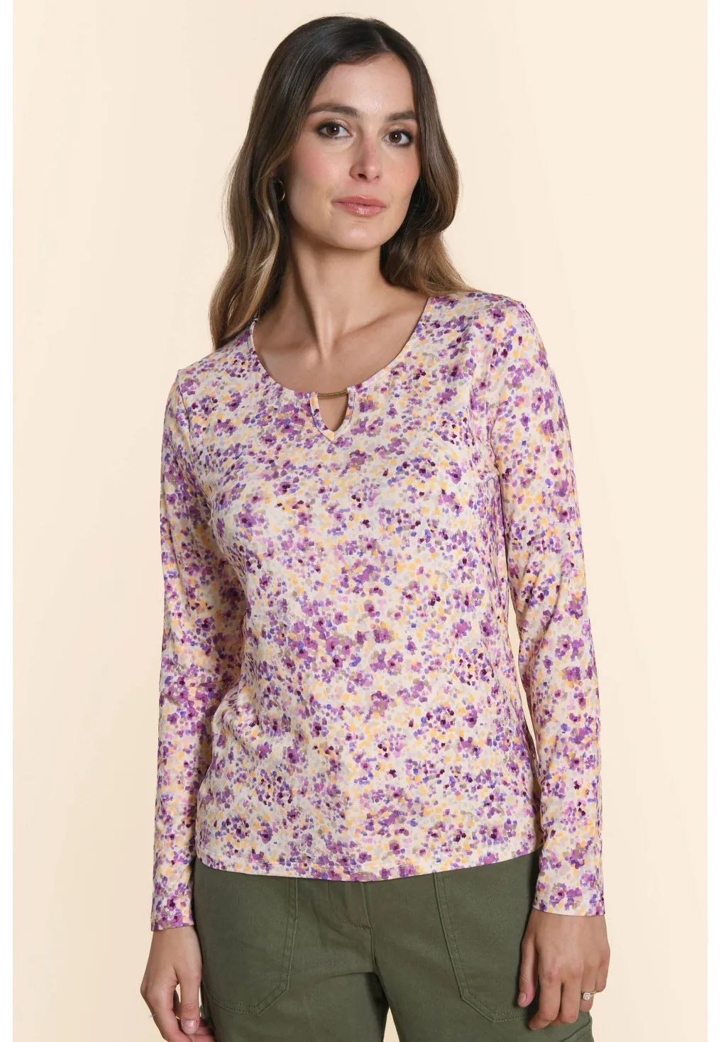 FORTUNA - T-SHIRT ML - LILAS