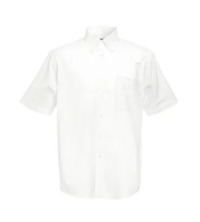 Fruit of the Loom SS112 - Chemise Oxford à manches courtes