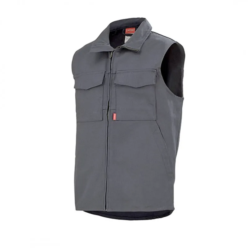 Gilet de Travail Homme Granit Acier - ADOLPHE LAFONT