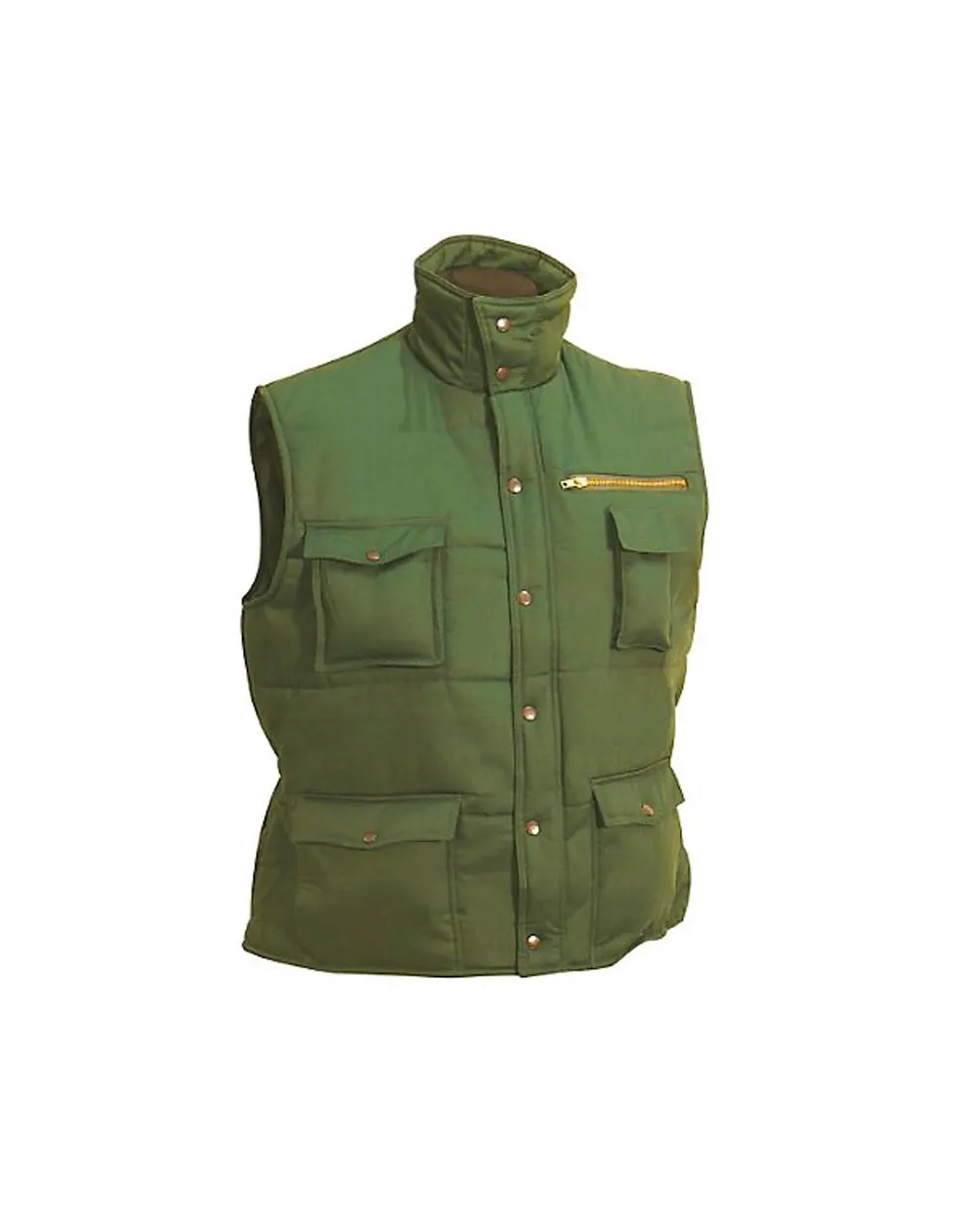 Gilet de travail multi-poches vert - DIFAC