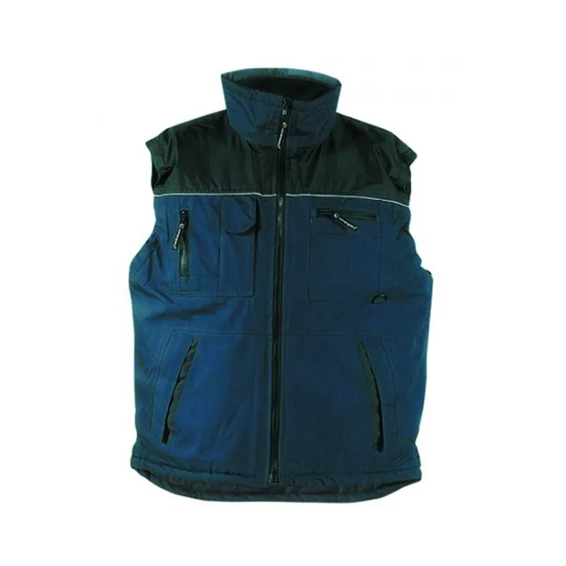 Gilet de Travail Ripstop Multi Poches Bleu / Noir - Coverguard