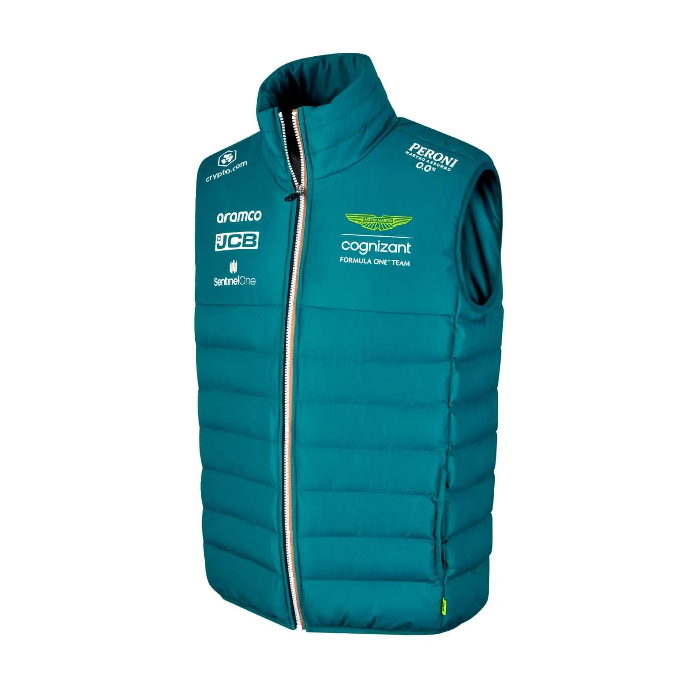 Gilet sans manches ASTON MARTIN Team F1 Vert pour homme