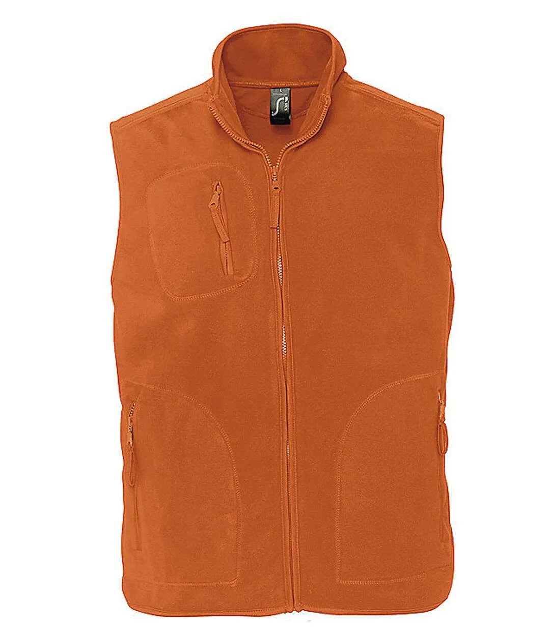 Gilet sans manches bodywarmer polaire unisexe - 51000 - orange