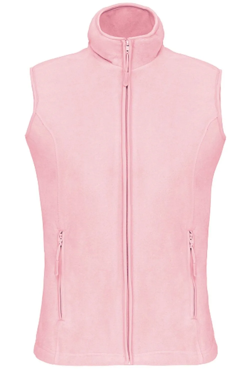 Gilet sans manches micro polaire femme - K906 - rose clair 