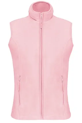 Gilet sans manches micro polaire femme - K906 - rose clair 