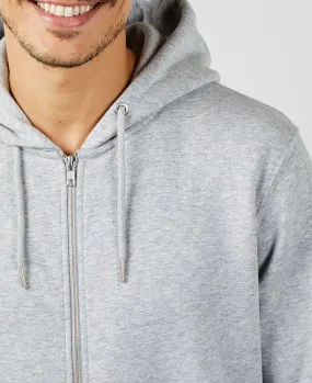 Hoodie zippé homme Couple en scooter personnalisé