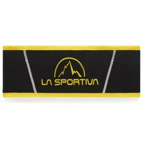 LA SPORTIVA RUN BELT NOIRE ET JAINE Ceinture de running
