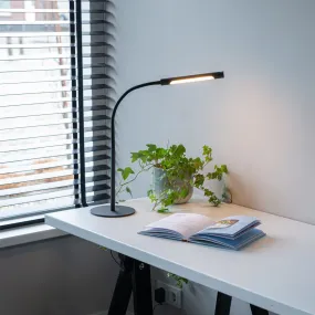Lampe de table design noire avec LED avec variateur tactile - PALKA