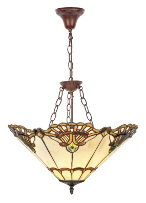 Lampe suspension tiffany 201082+C3