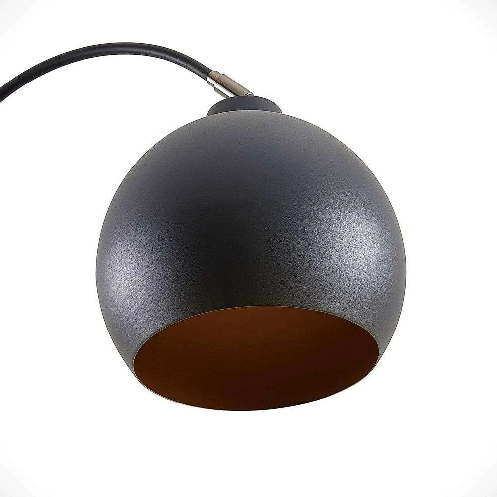 Minali Lampadaire Black/Gold - Lindby