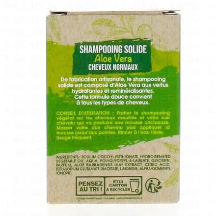MKL Shampooing solide Aloe vera 65g