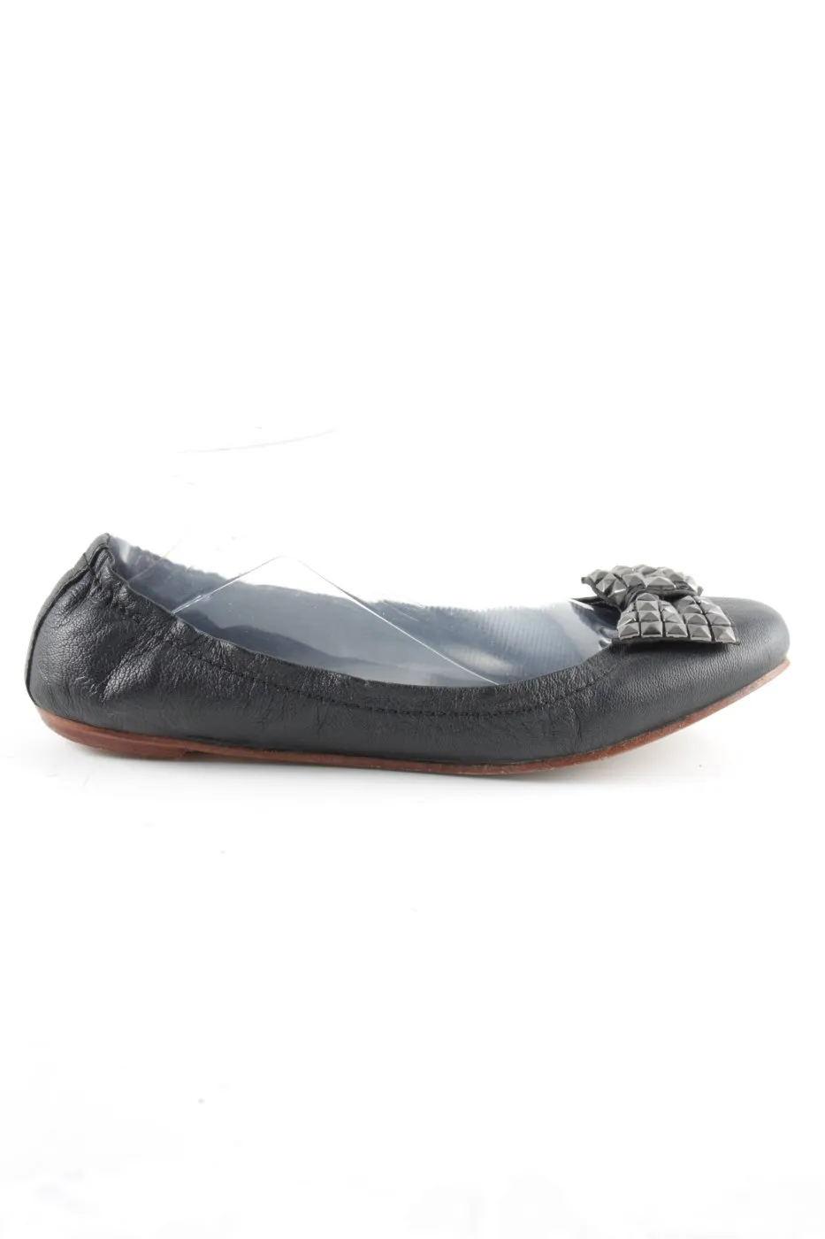 MNG Ballerines pliables noir style décontracté
