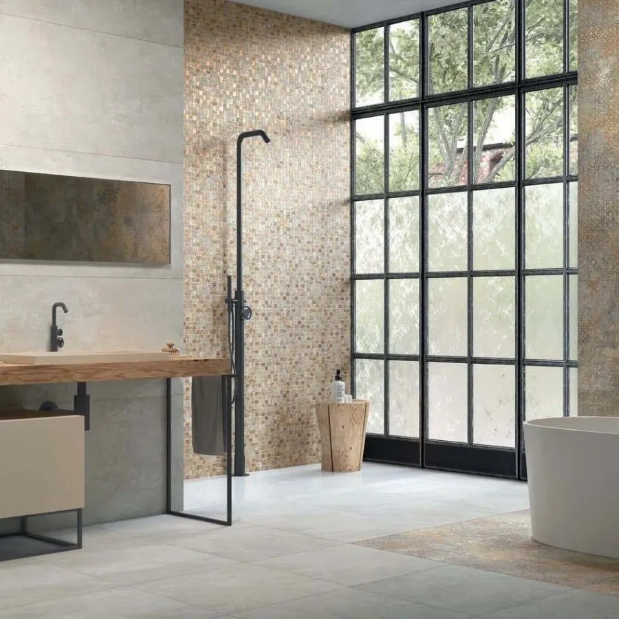 Naxos Fresco Aragona 60x120 cm 115716 | Carrelage imitation béton 