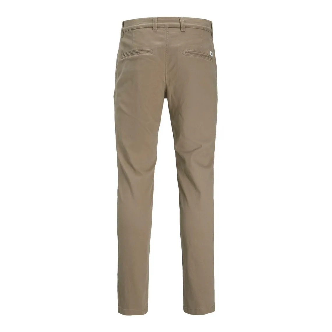 Pantalon chino Slim Fit Beige en coton Logan Jack & Jones - Pantalon Homme sur MenCorner