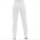 Pantalon de Cuisine Mixte Blanc ECO/LYOCELL - MANELLI