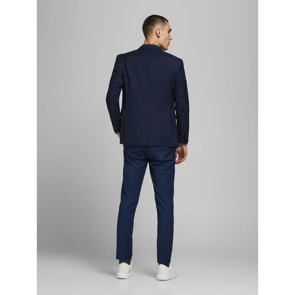 Pantalon habillé Super Slim Fit Bleu Marine Blaine Jack & Jones - Pantalon Homme sur MenCorner