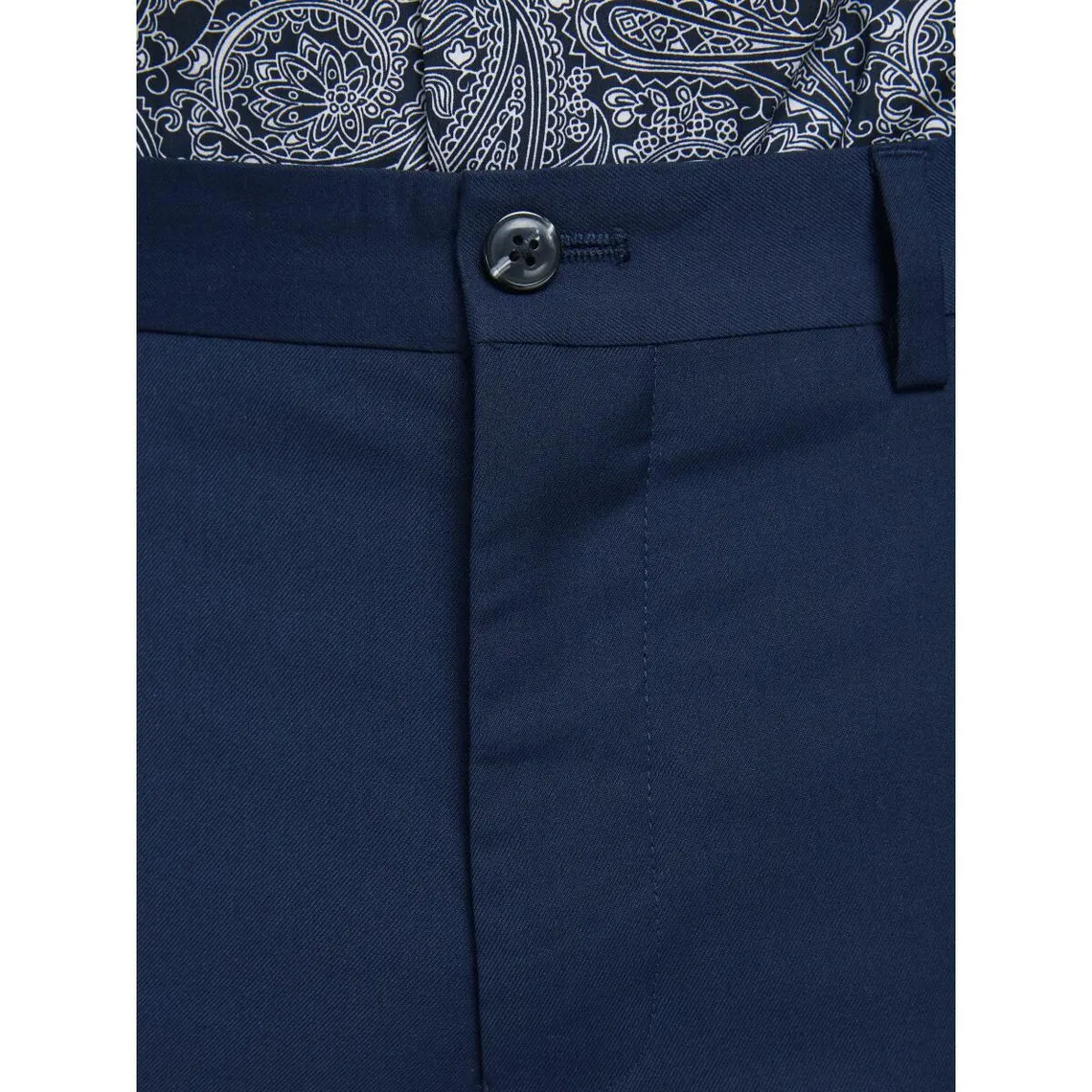 Pantalon habillé Super Slim Fit Bleu Marine Blaine Jack & Jones - Pantalon Homme sur MenCorner