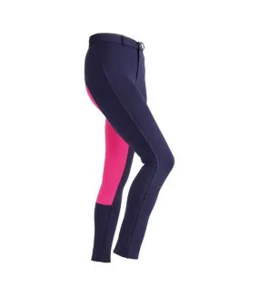 Pantalon jodhpur femme bleu marine / rose Wessex