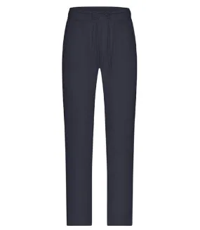 Pantalon jogging femme - 8035 - bleu marine