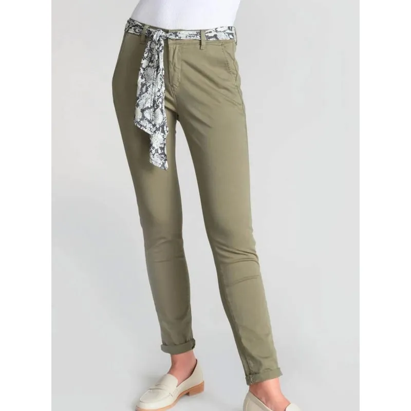 Pantalon slim palona beige femme - Morgan | wimod