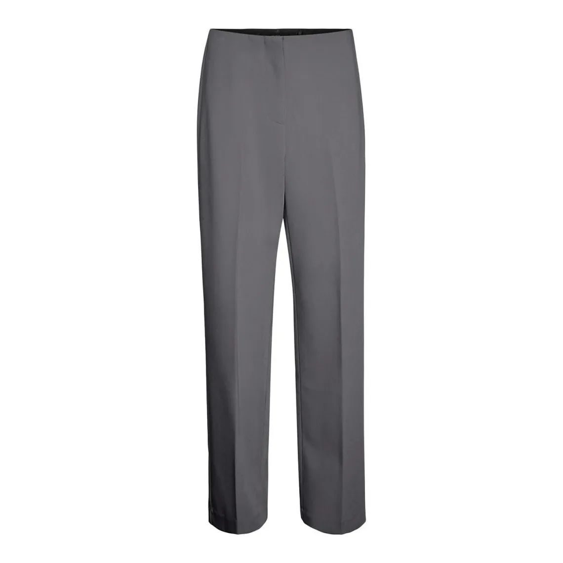 Pantalon straight fit gris | 3 Suisses