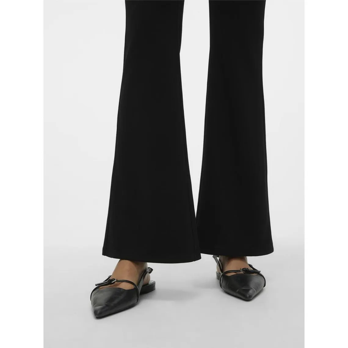 Pantalon wide leg fit noir | 3 Suisses