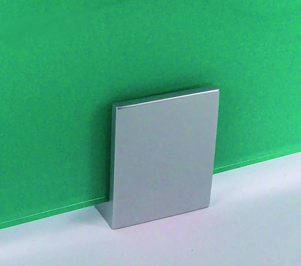 Pince en aluminium pour verre - ADLER