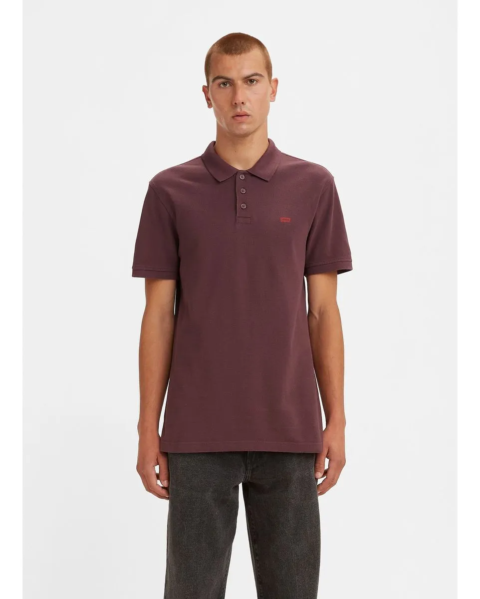 Polo manches courtes Homme LEVIS HM POLO Bordeaux